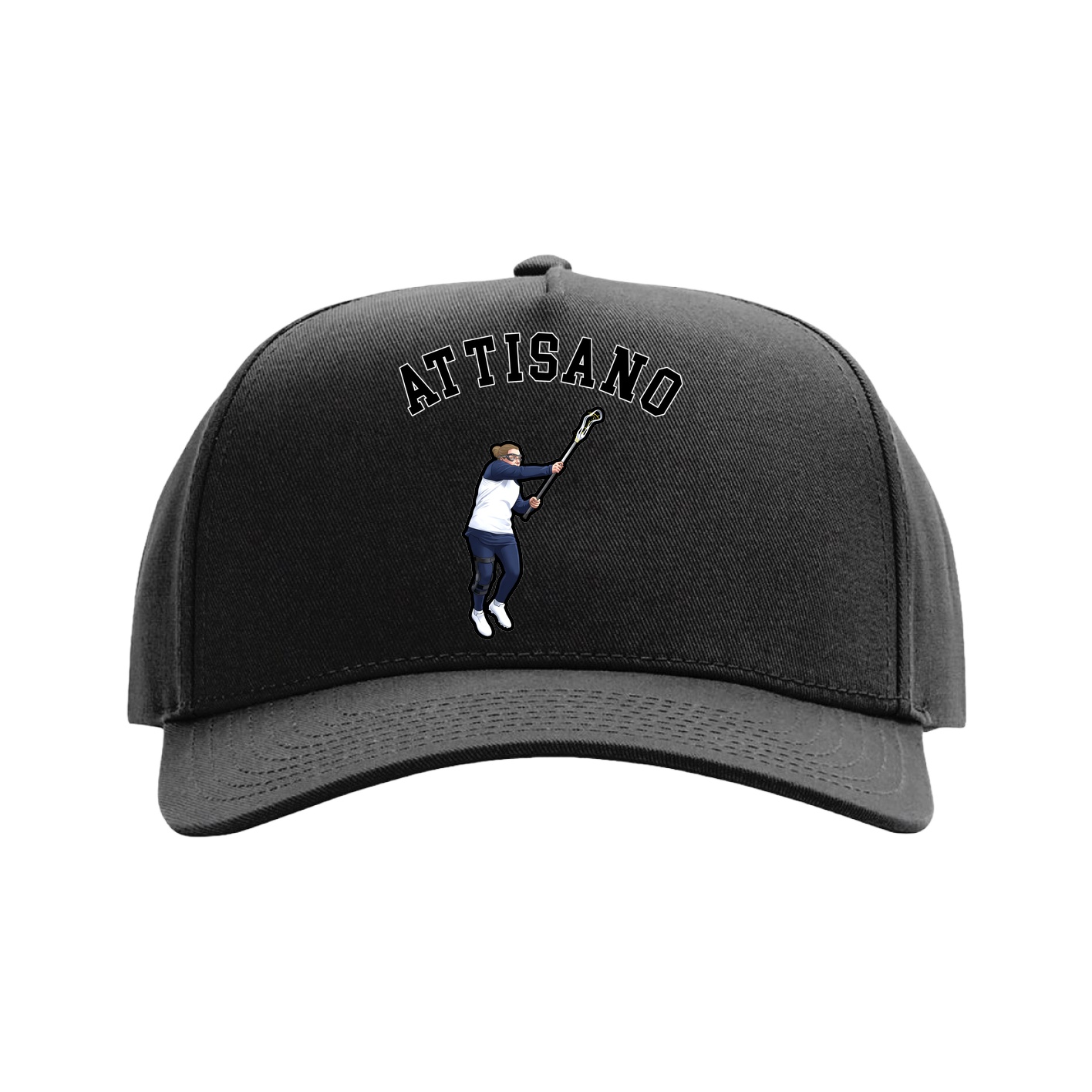 Full Fabric Five-Panel Champ Cap