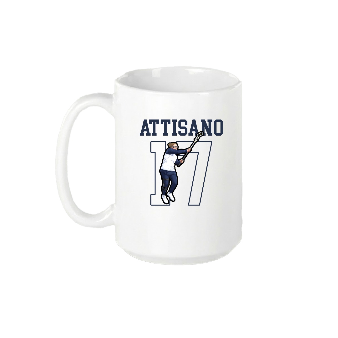 15oz Coffee Mug — Shirsey in White