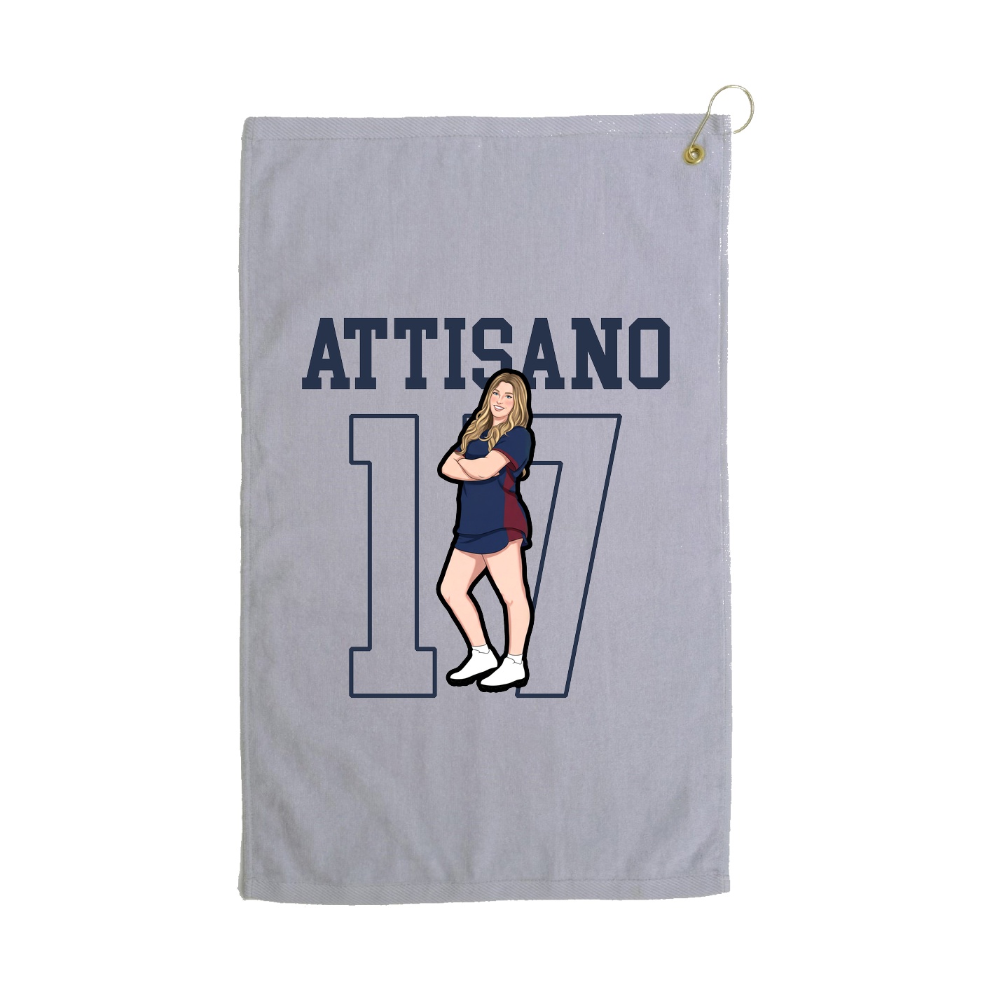 Golf Towel — Shirsey in Grey