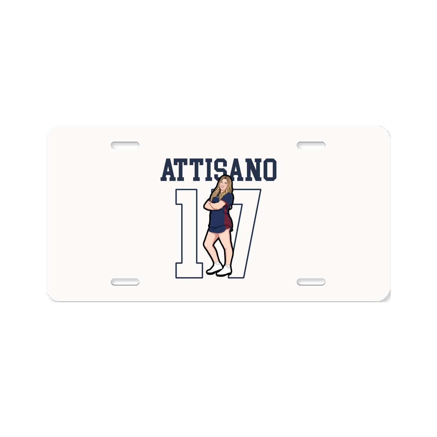 License Plate — Shirsey in Classic