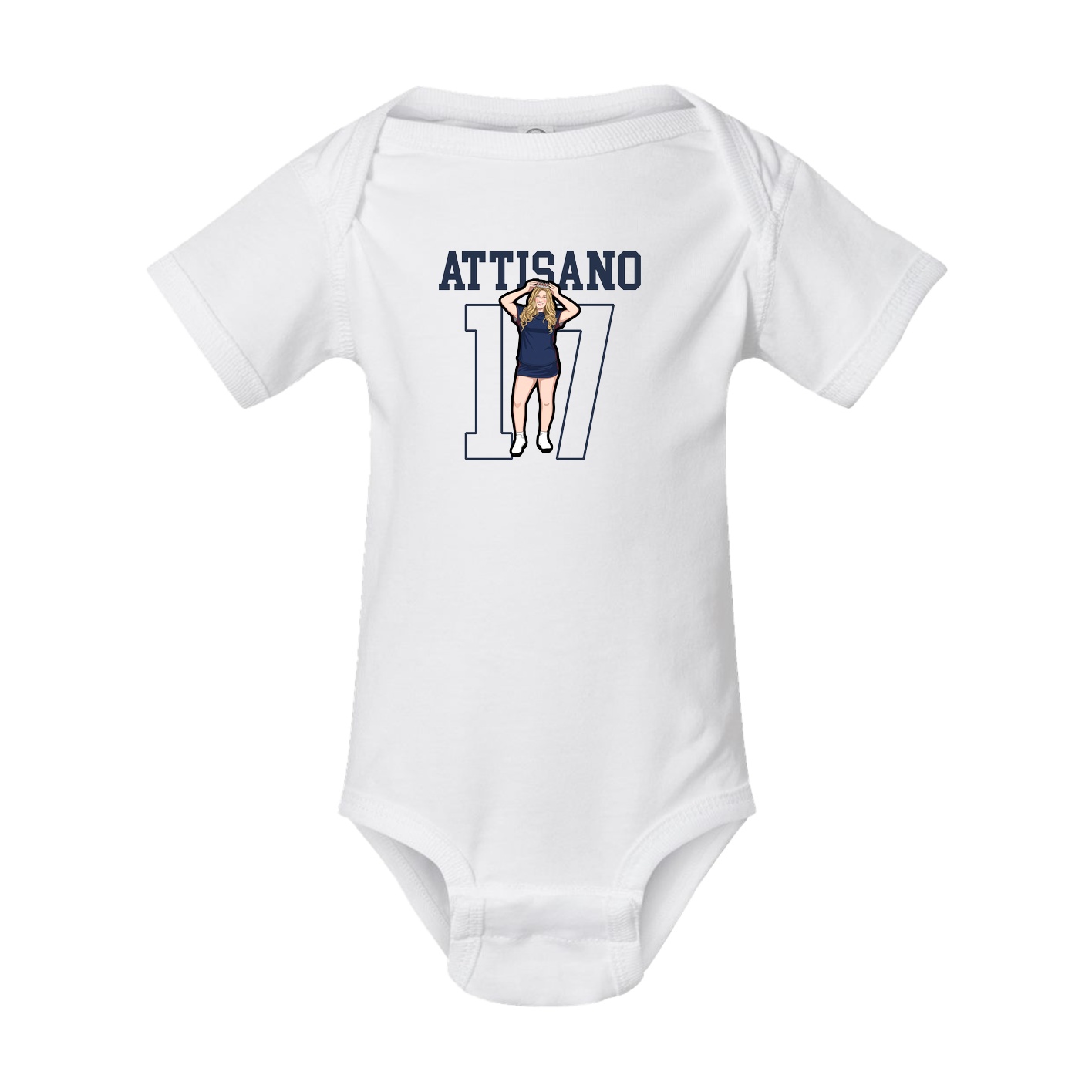 Baby Onesie — Shirsey in White