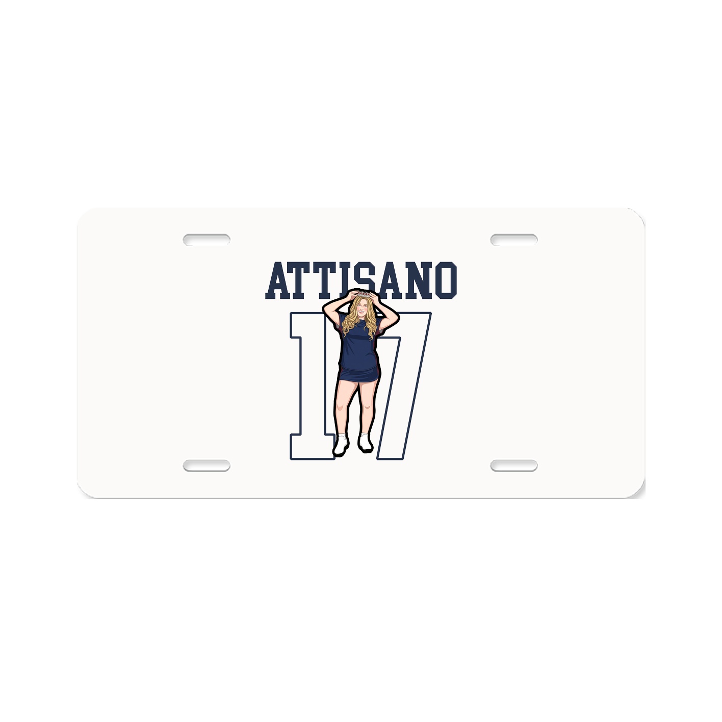 License Plate — Shirsey in Classic