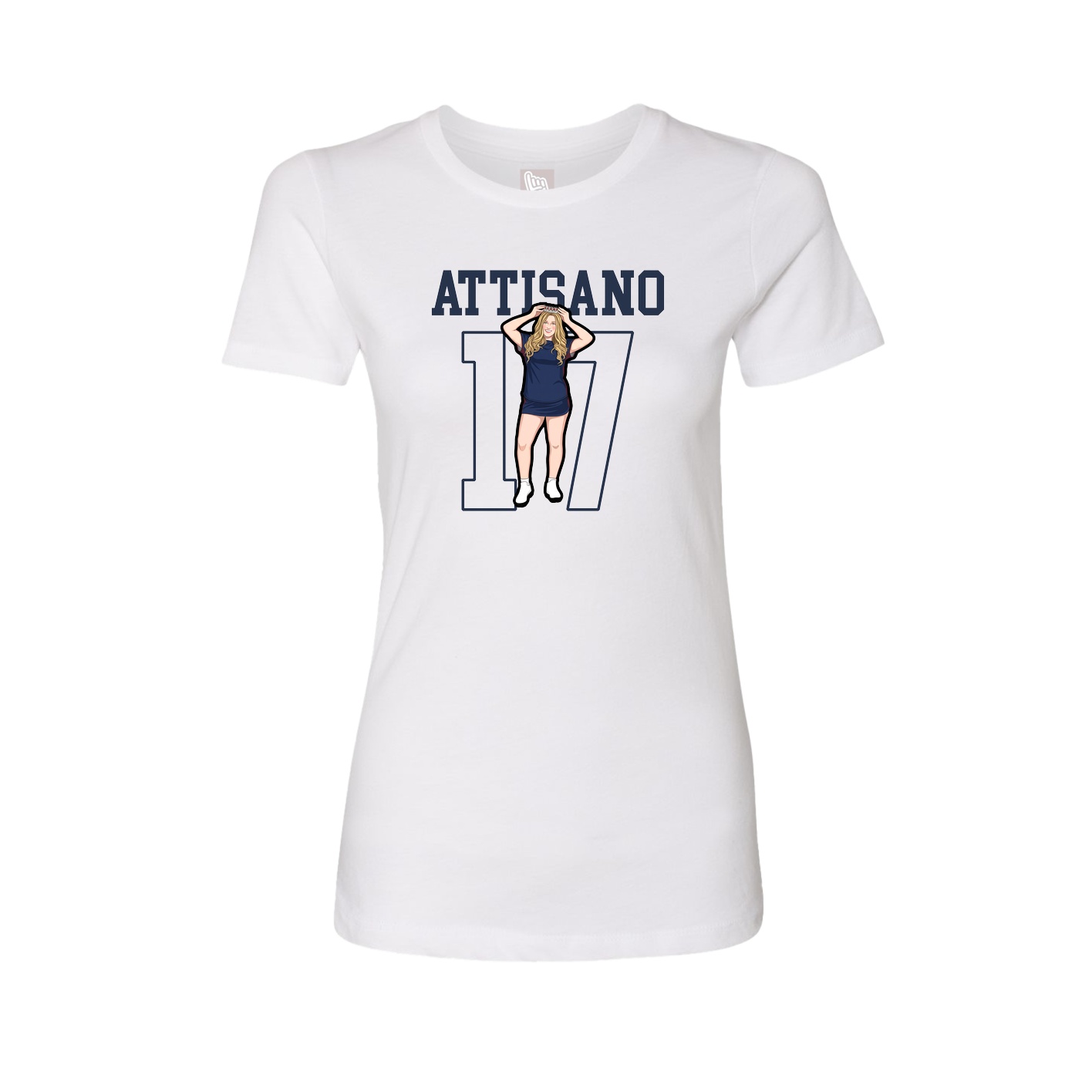Fitted Women's Tee — Shirsey in White