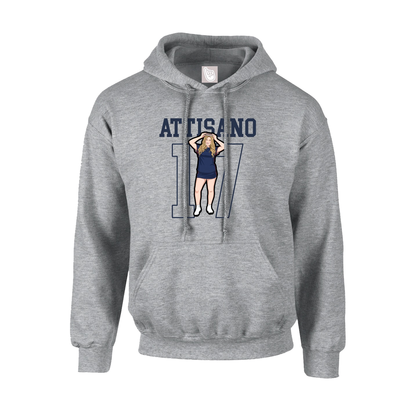 Youth Hoodie — Shirsey in Grey