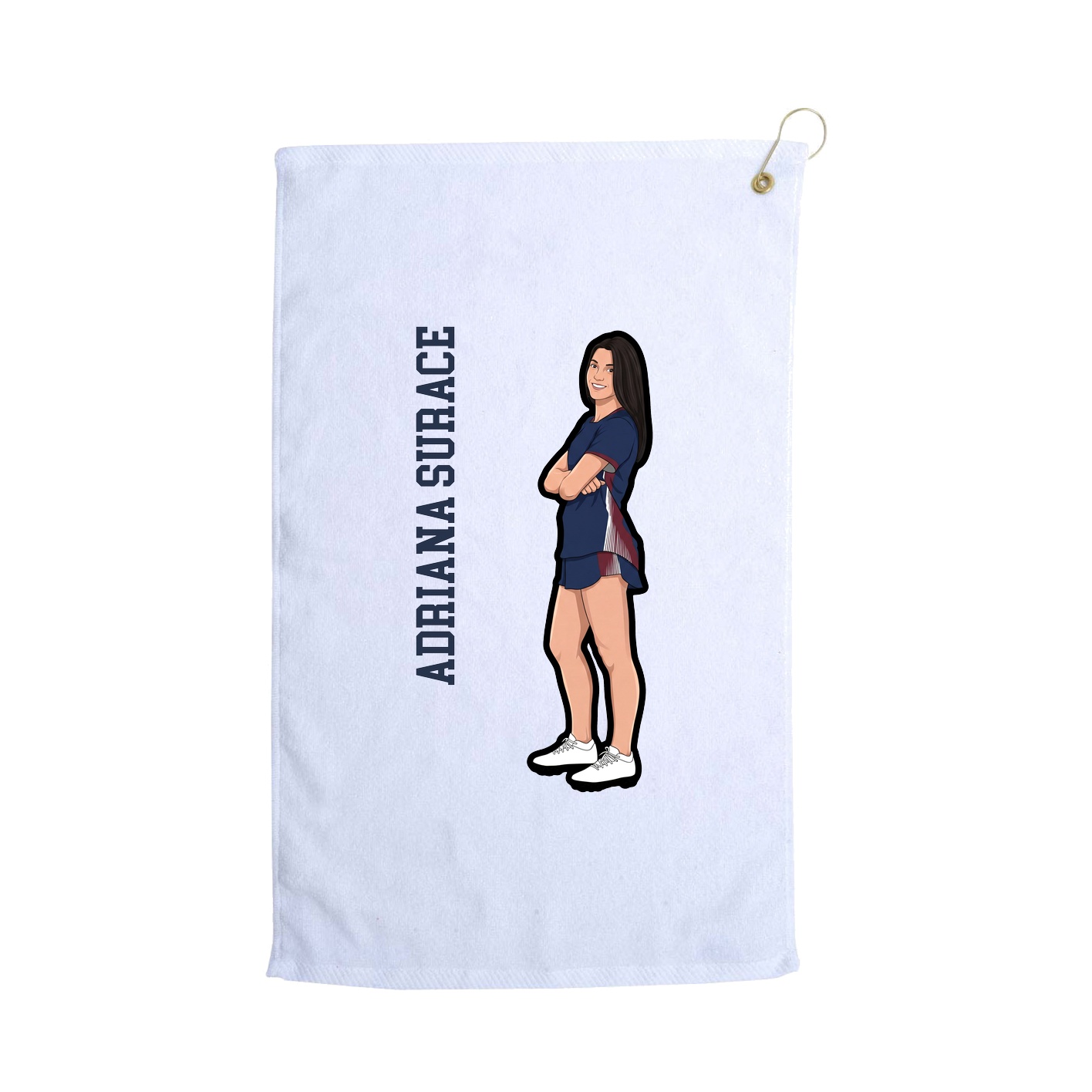 Terry Velour Golf Towel