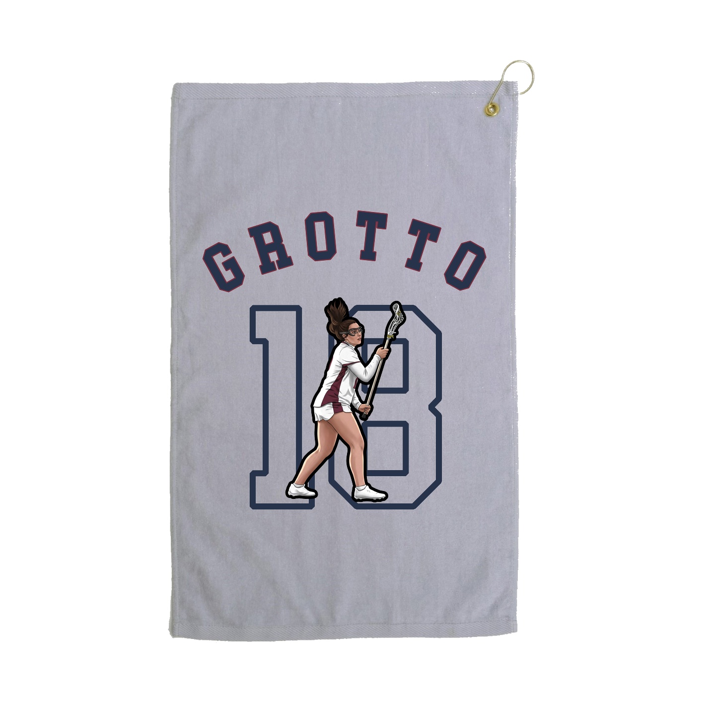 Golf Towel — Shirsey Arch in Grey