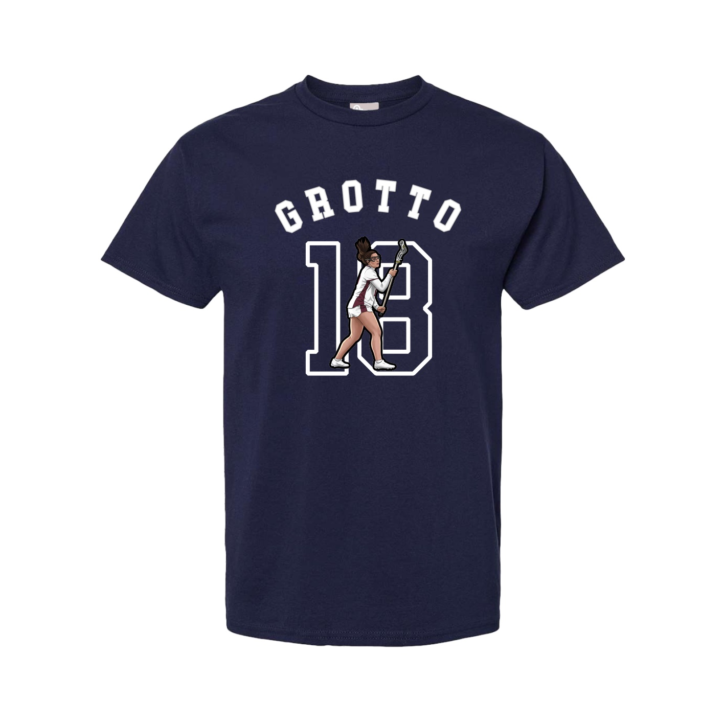 Youth Tee — Shirsey Arch in Navy