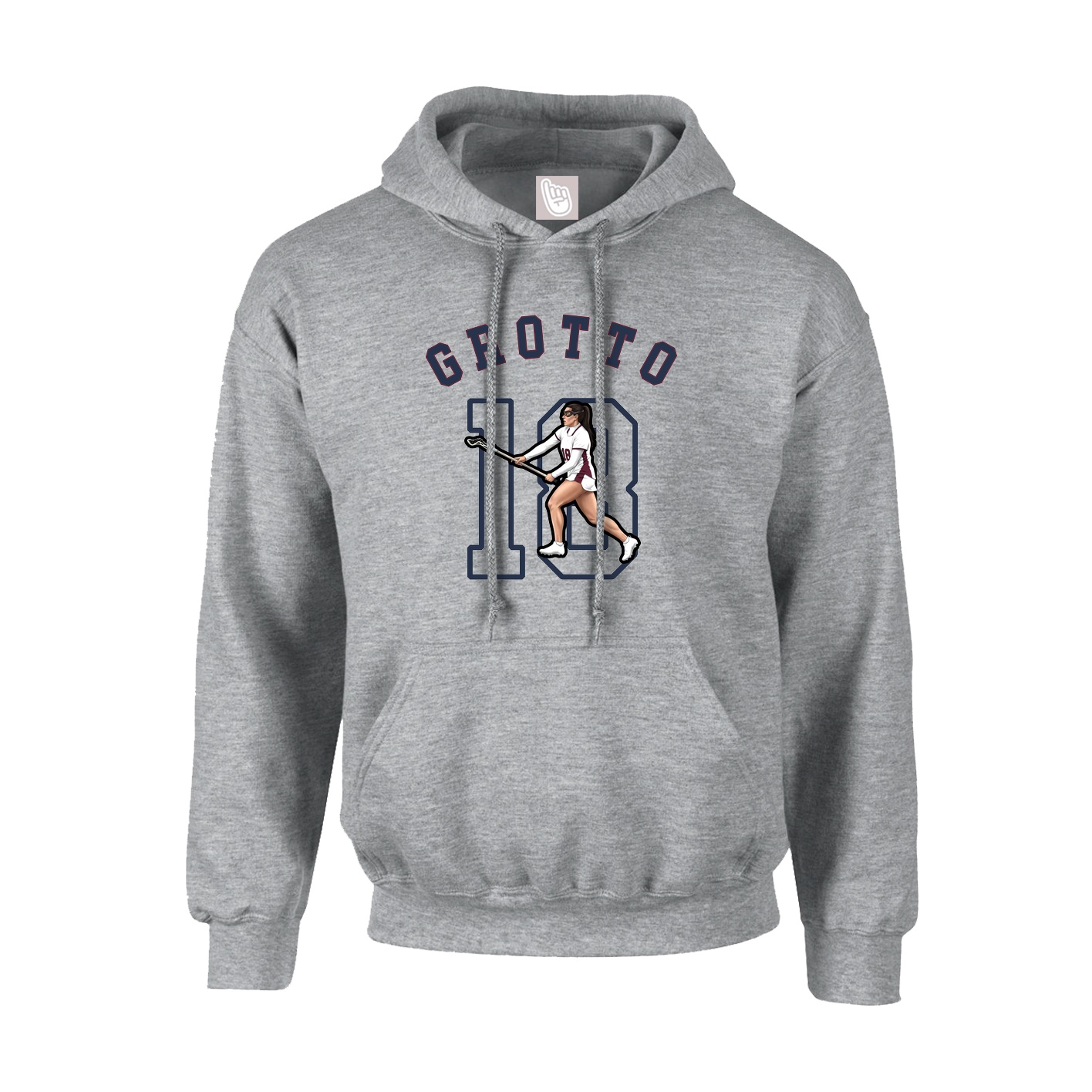 Hoodie — Shirsey Arch in Grey