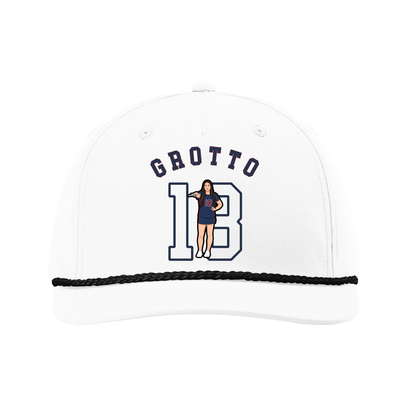 Five-Panel Classic Rope Cap