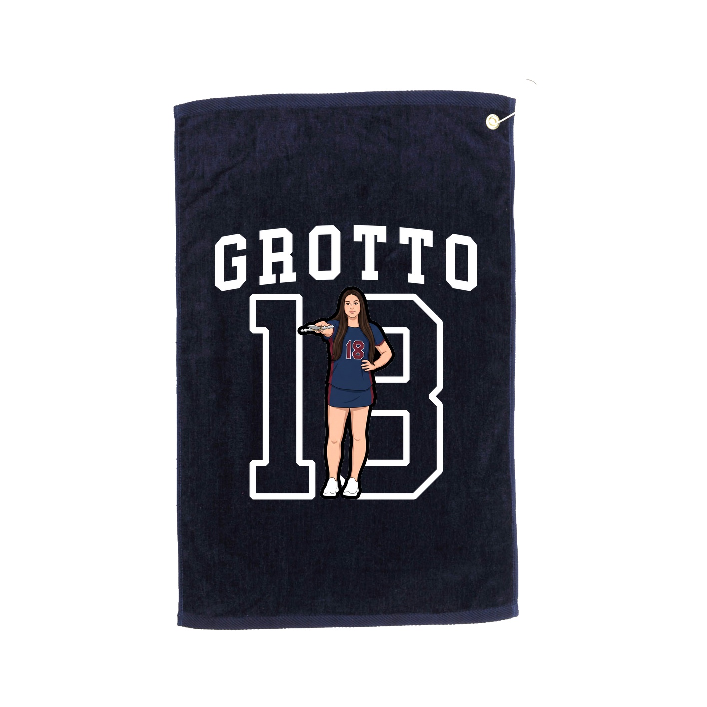 Golf Towel — Shirsey in Navy