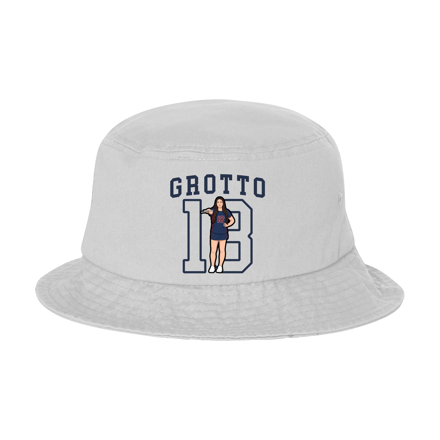 Bucket Cap — Shirsey in White