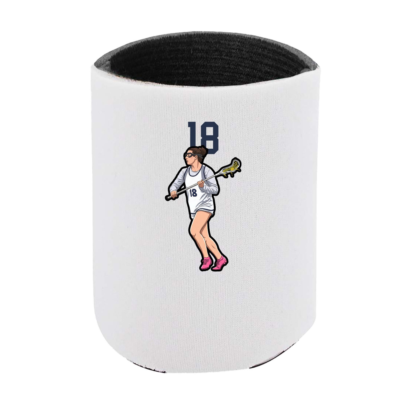 Can Holder — Number Top in White
