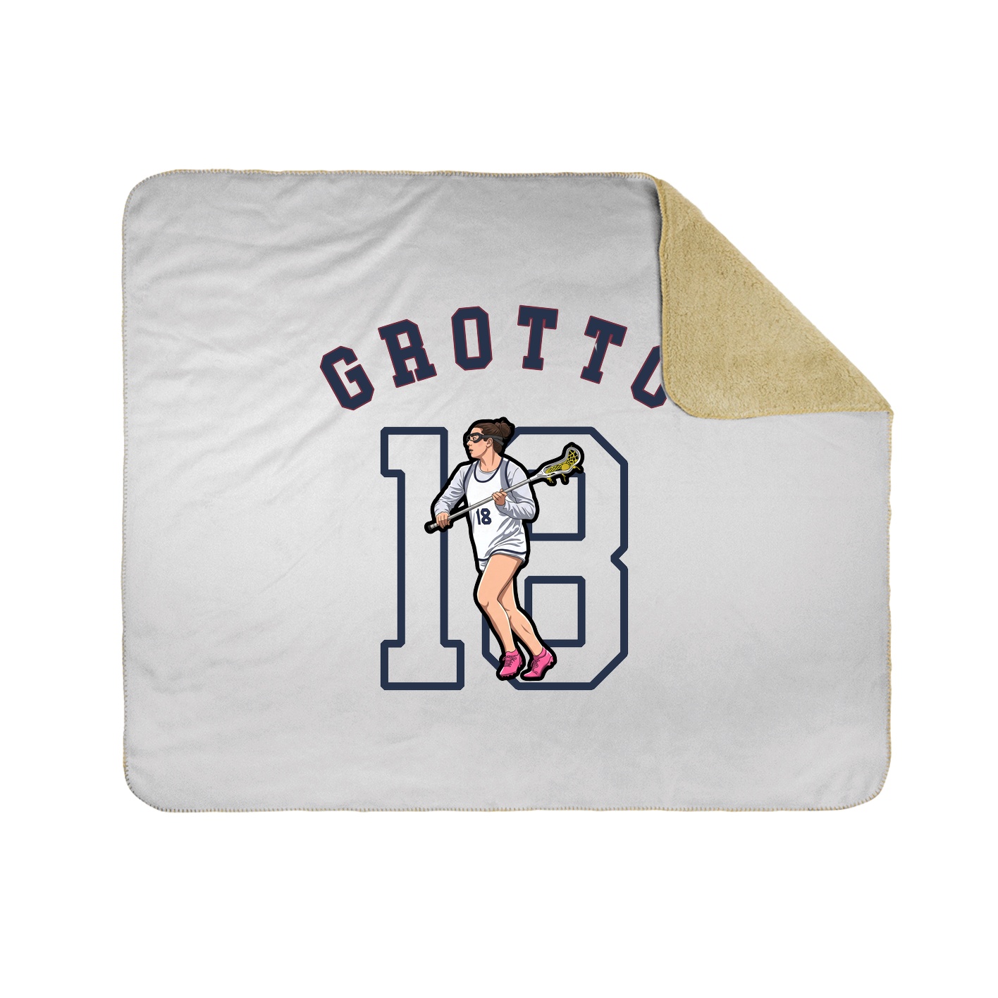 Throw Blanket — Shirsey Arch in White