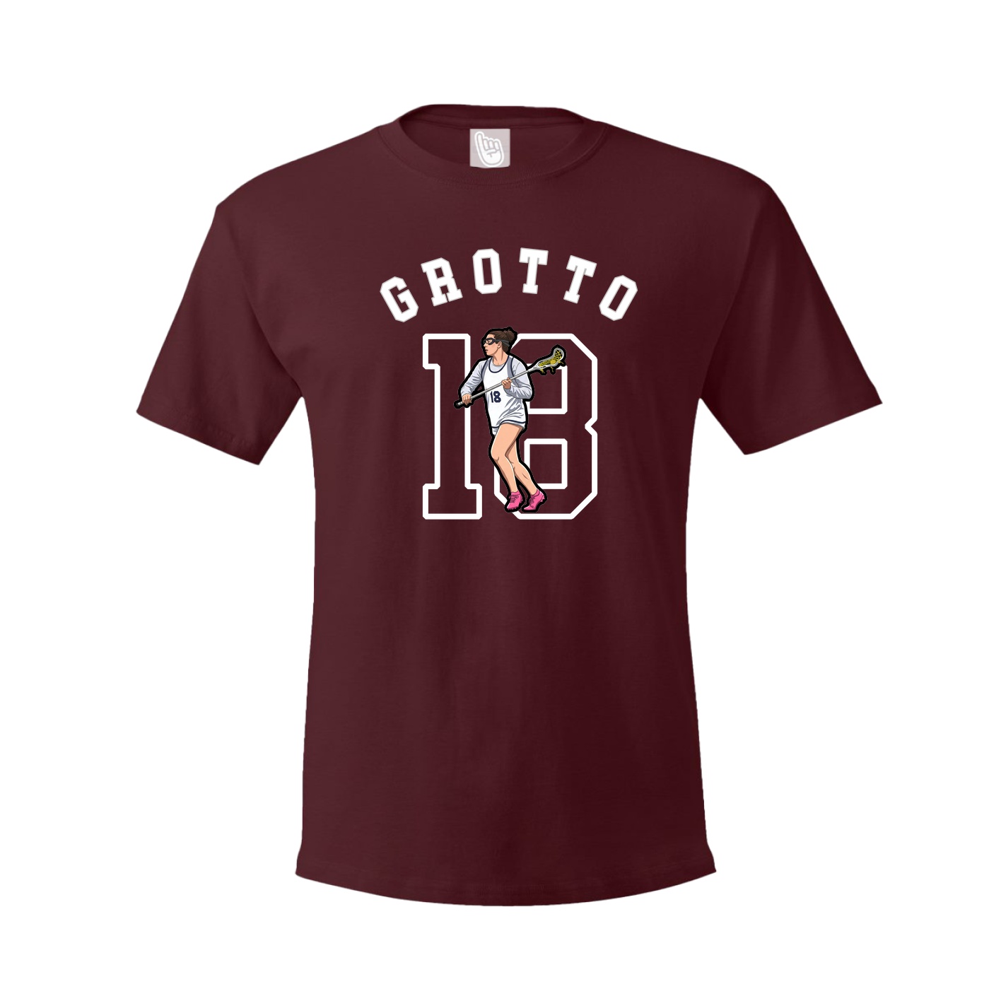 Youth Tee — Shirsey Arch in Maroon