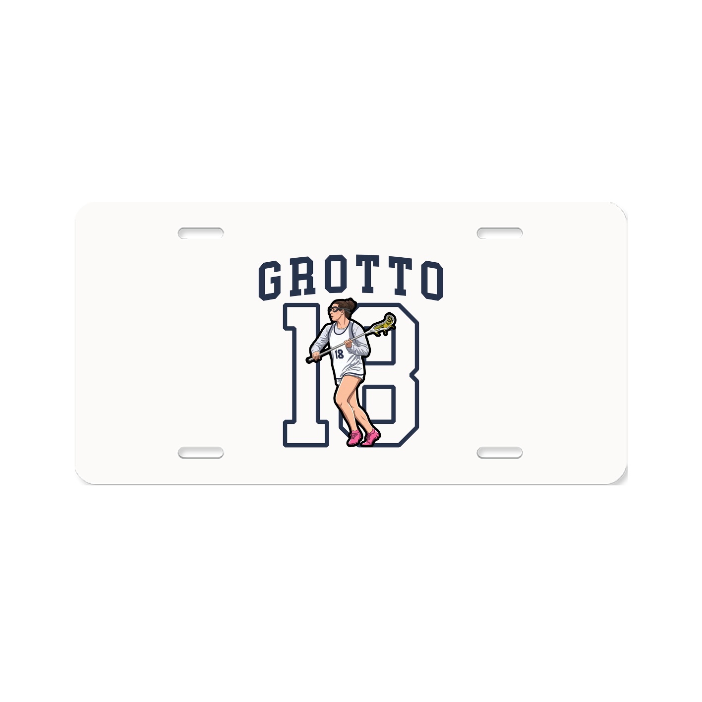 Aluminum License Plate