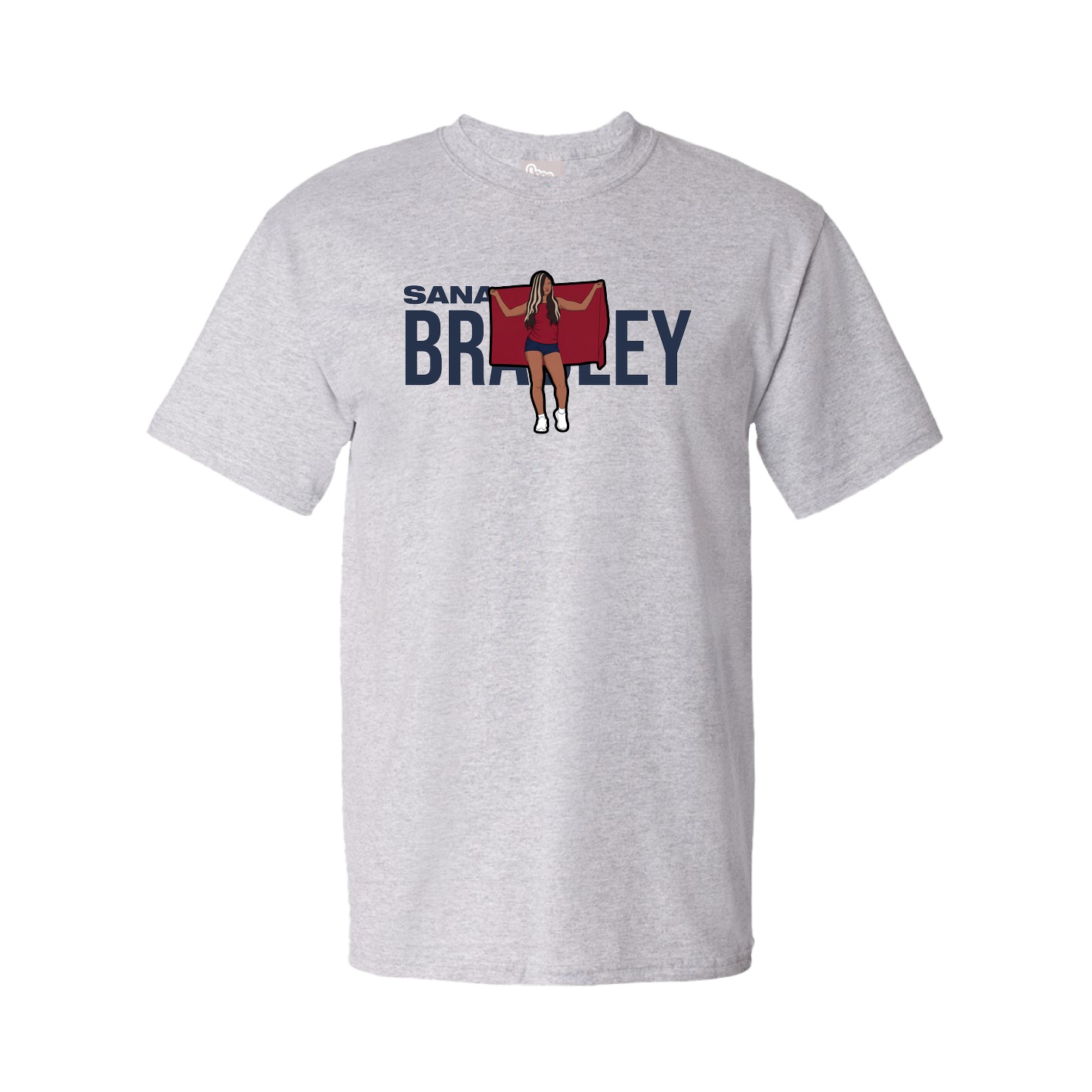 Youth Tee — Player Name in Grey