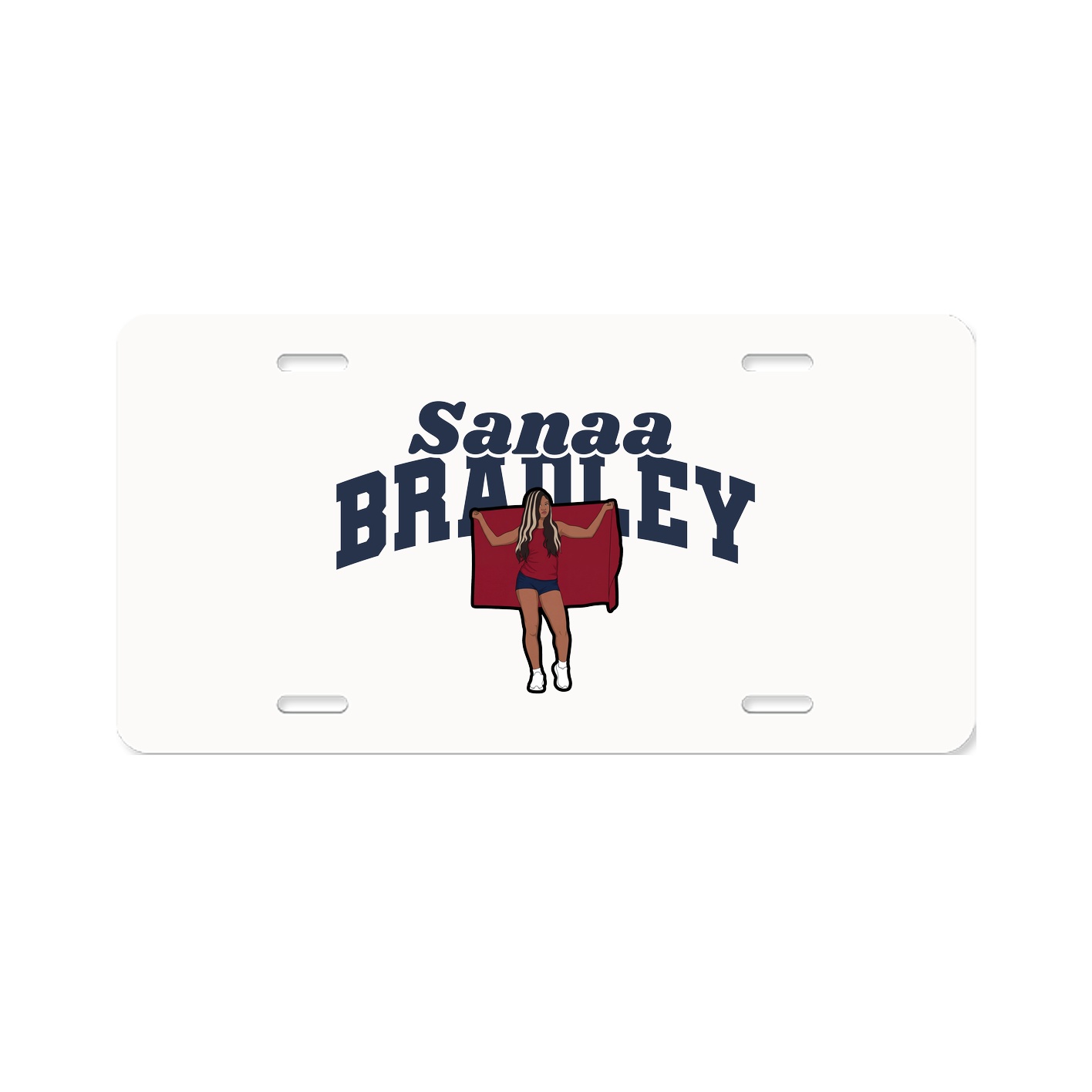 License Plate — Signature Arch in Classic