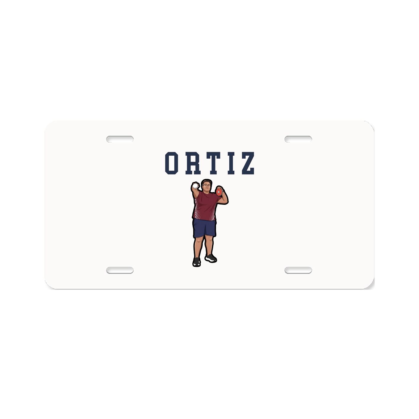 License Plate — Shirsey in Classic