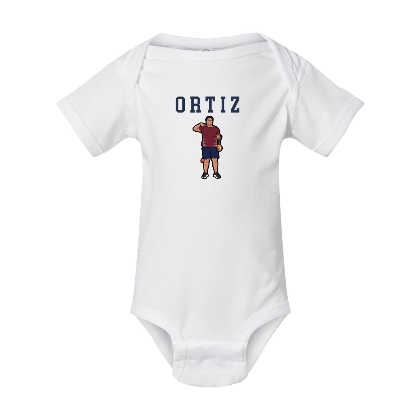 Baby Onesie — Shirsey in White