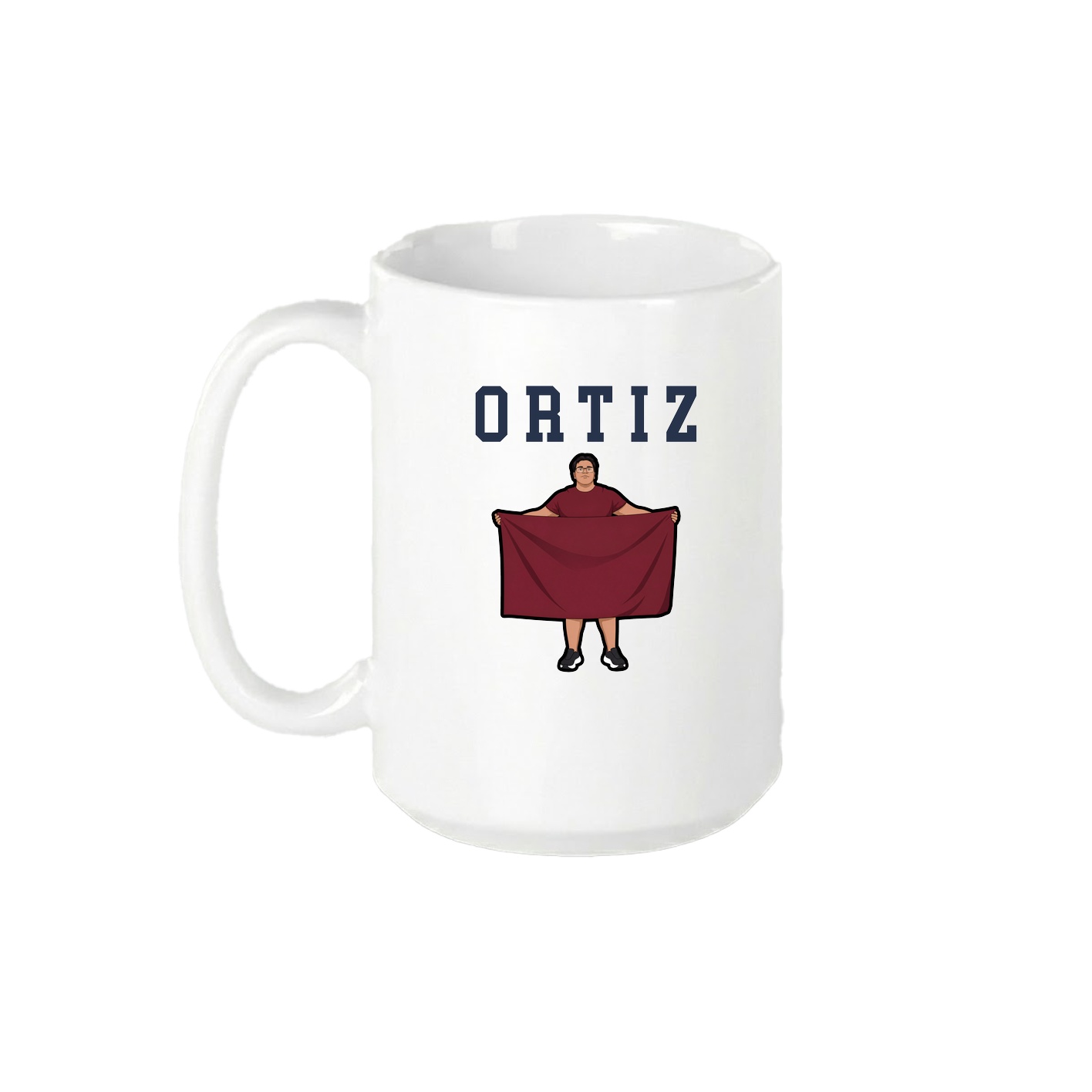 15oz Coffee Mug — Shirsey in White