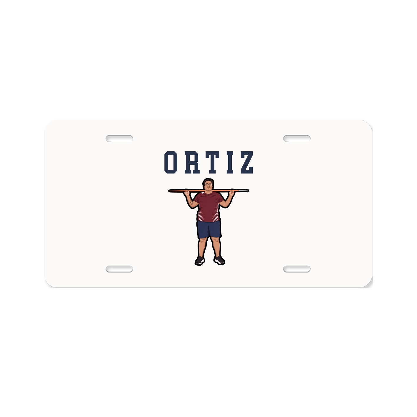 License Plate — Shirsey in Classic