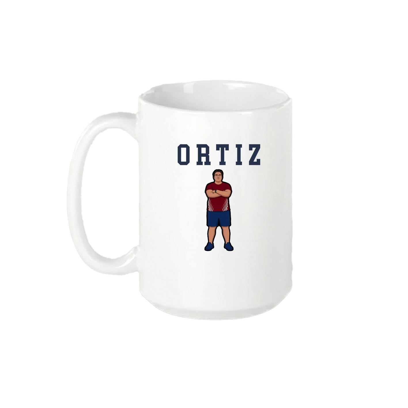 15oz Coffee Mug — Shirsey in White