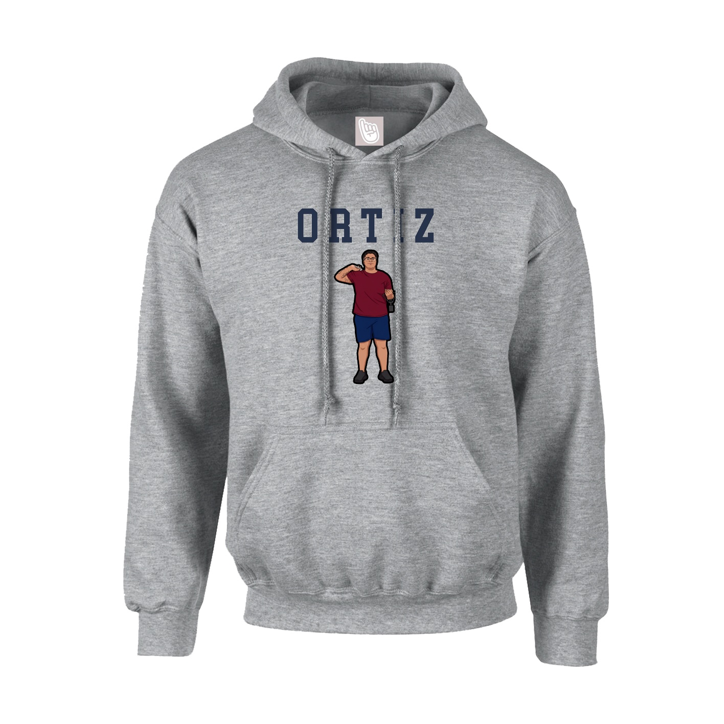 Hoodie — Shirsey in Grey