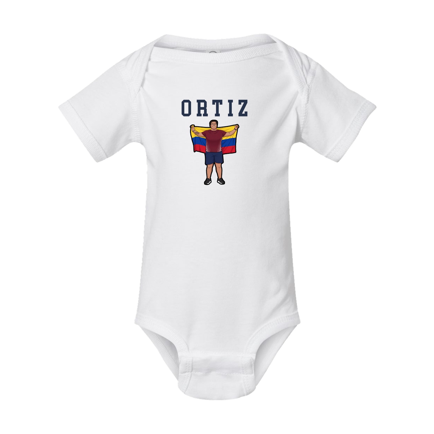 Baby Onesie — Shirsey in White