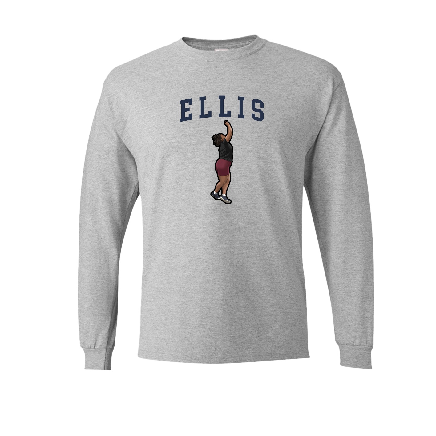 Long Sleeve Tee — Shirsey in Grey