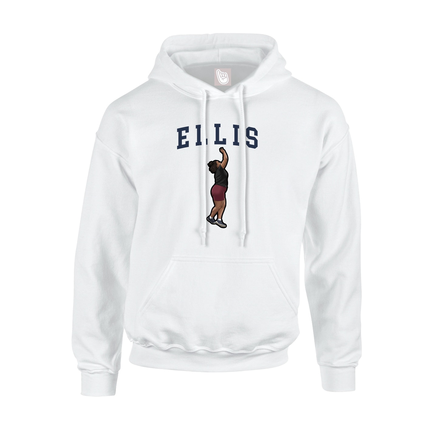 Youth Hoodie — Shirsey in White