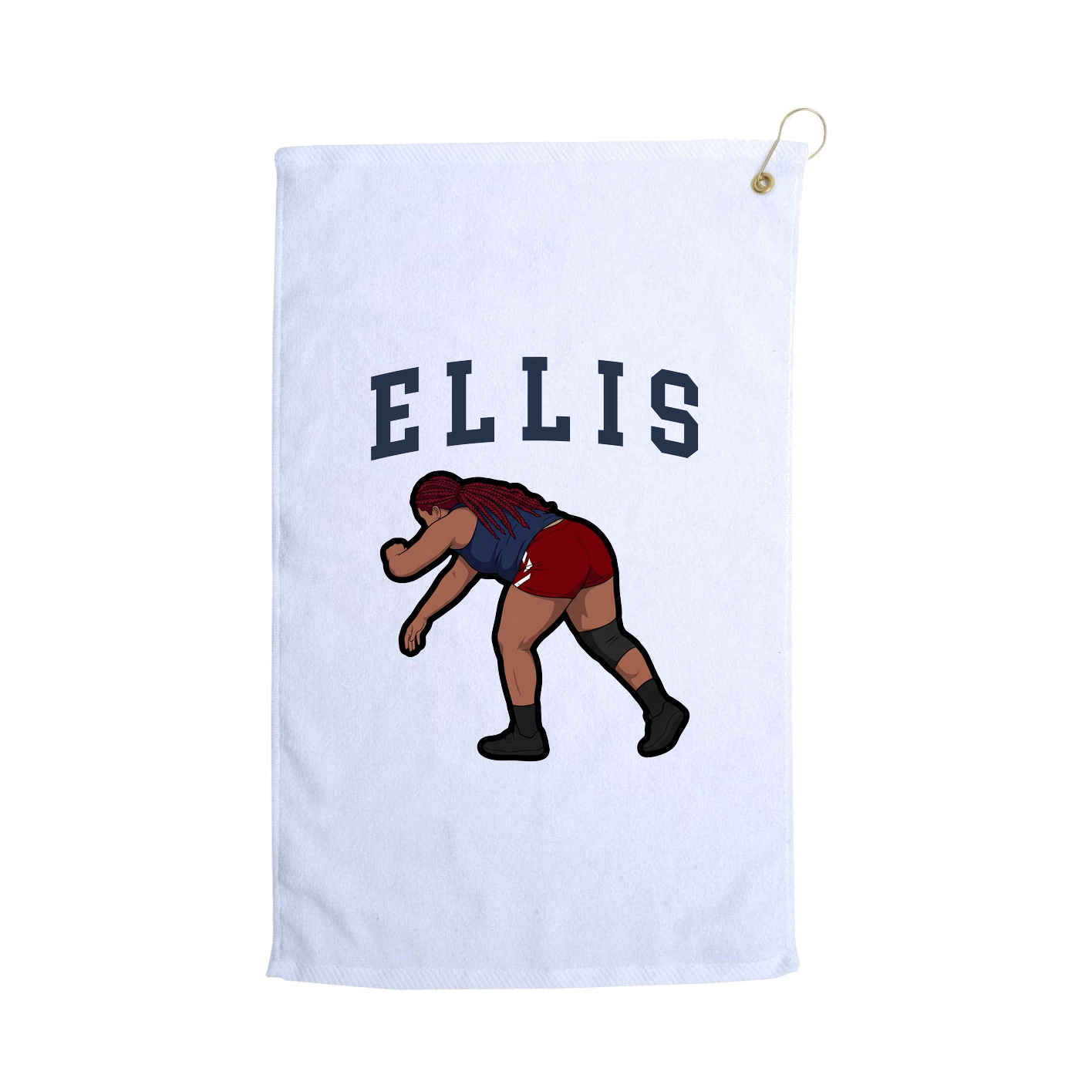 Golf Towel — Shirsey in White