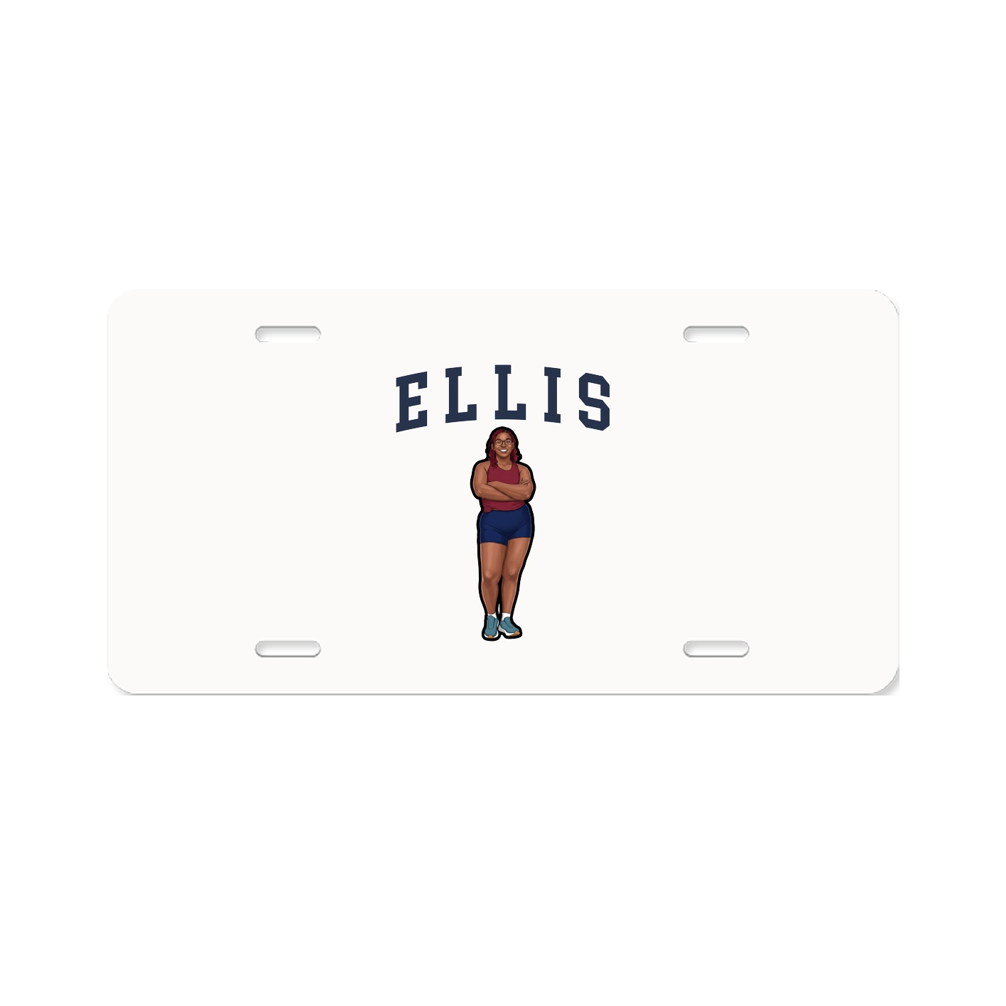 Aluminum License Plate