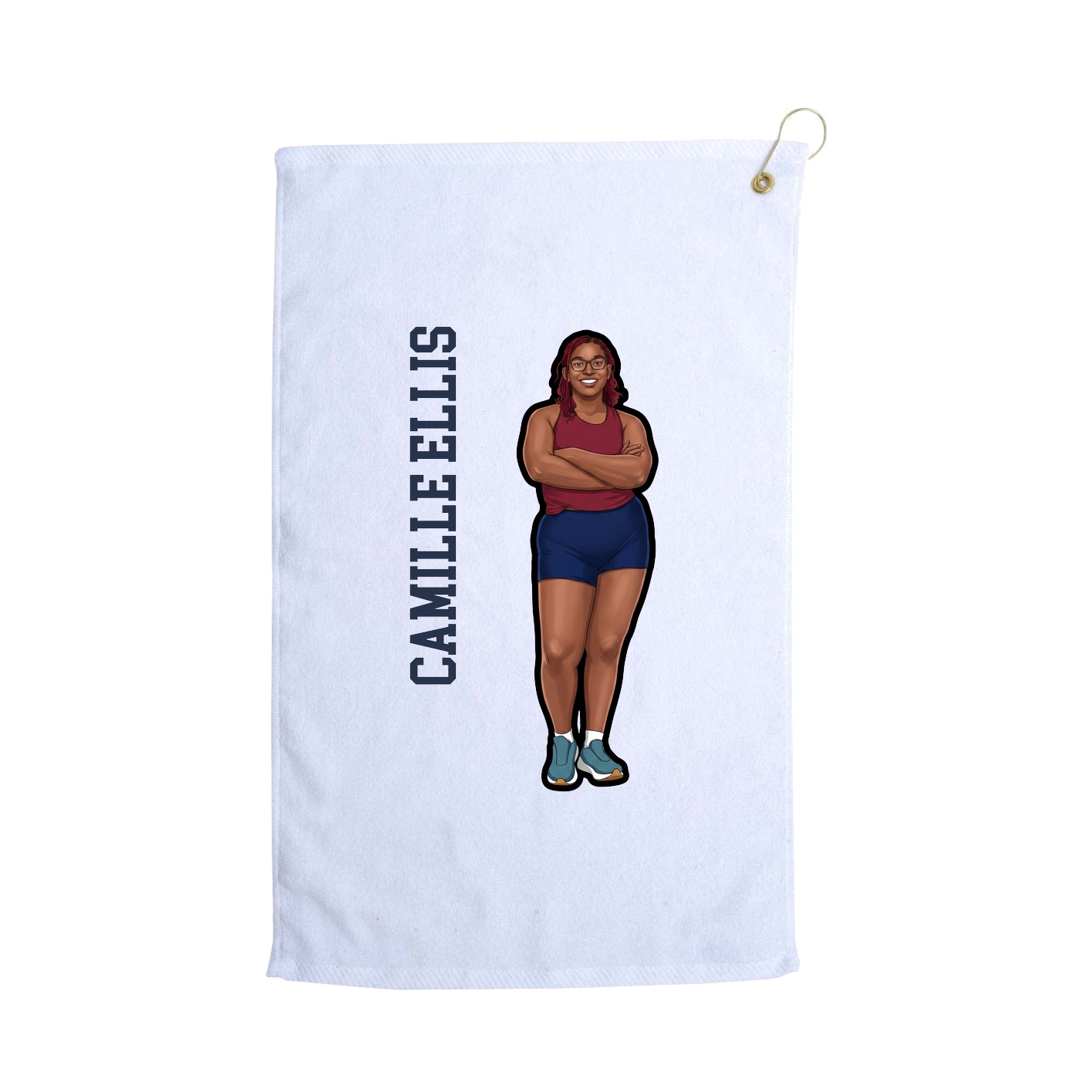 Terry Velour Golf Towel