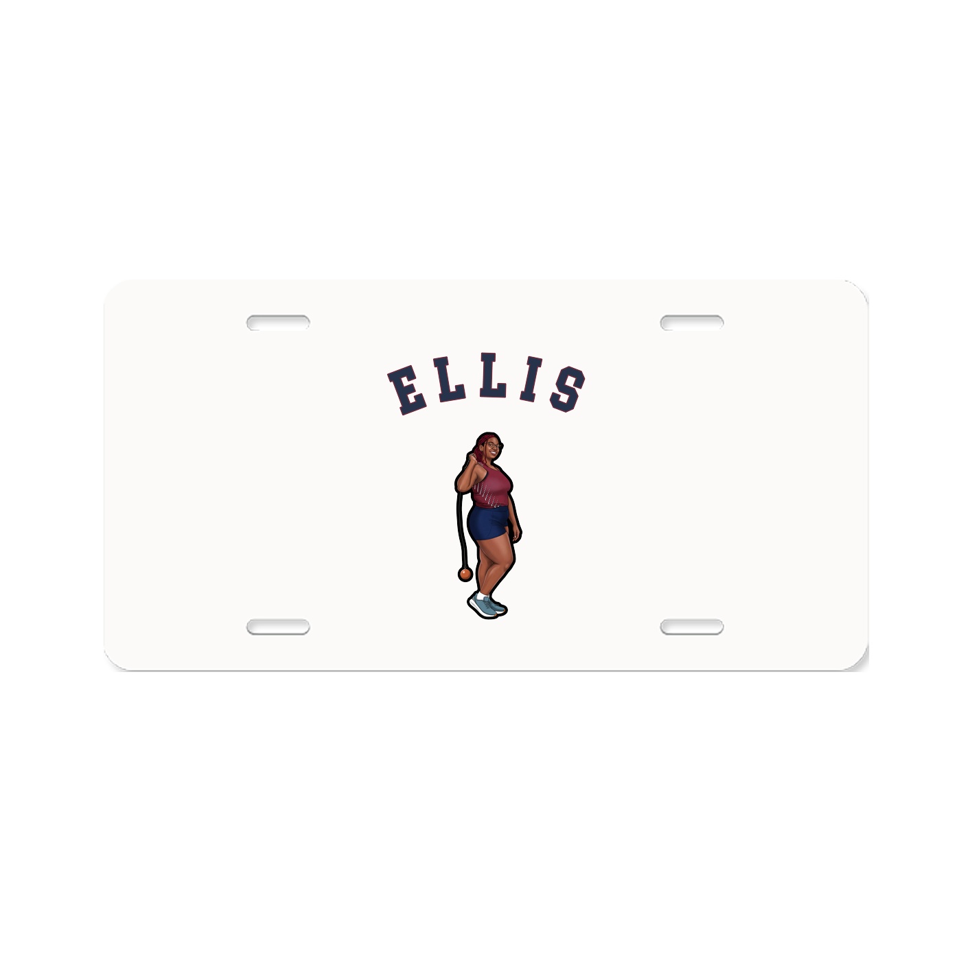 Aluminum License Plate