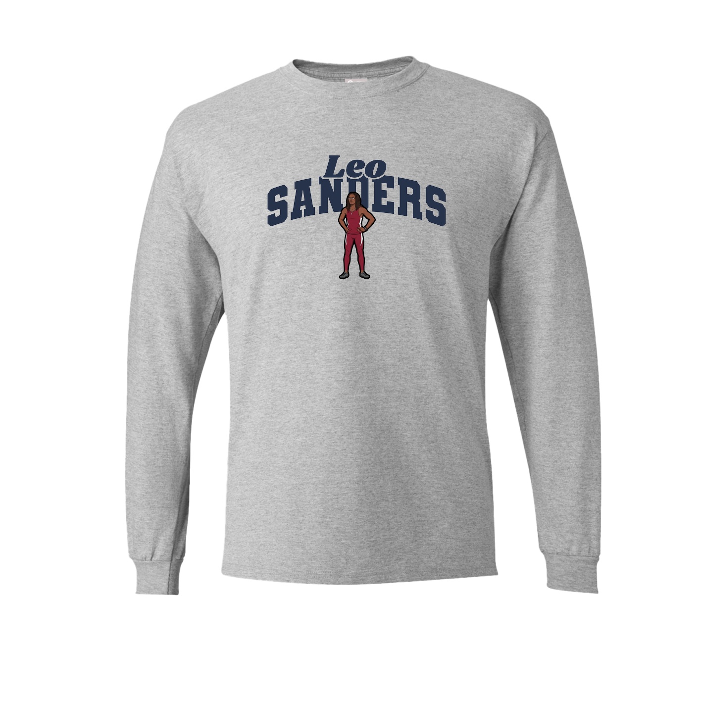 Long Sleeve Tee — Signature Arch in Grey