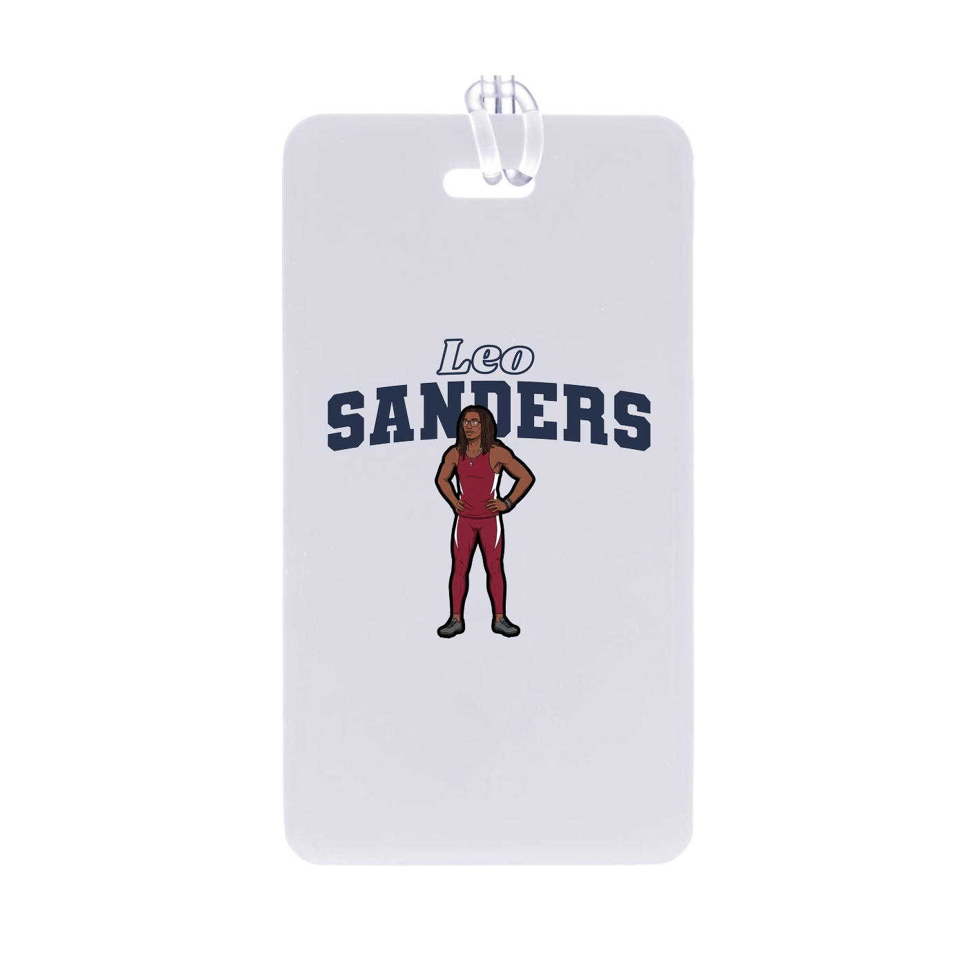 Bag Tag — Name Arch in Classic