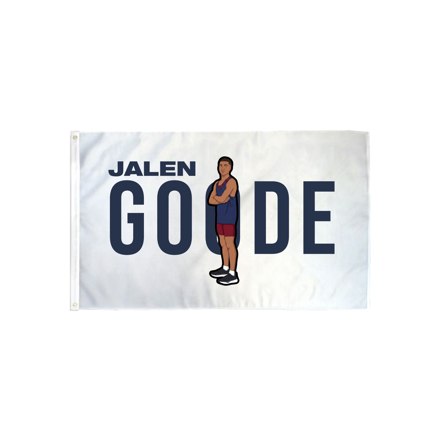 3x5 Flag — Player Name in Classic