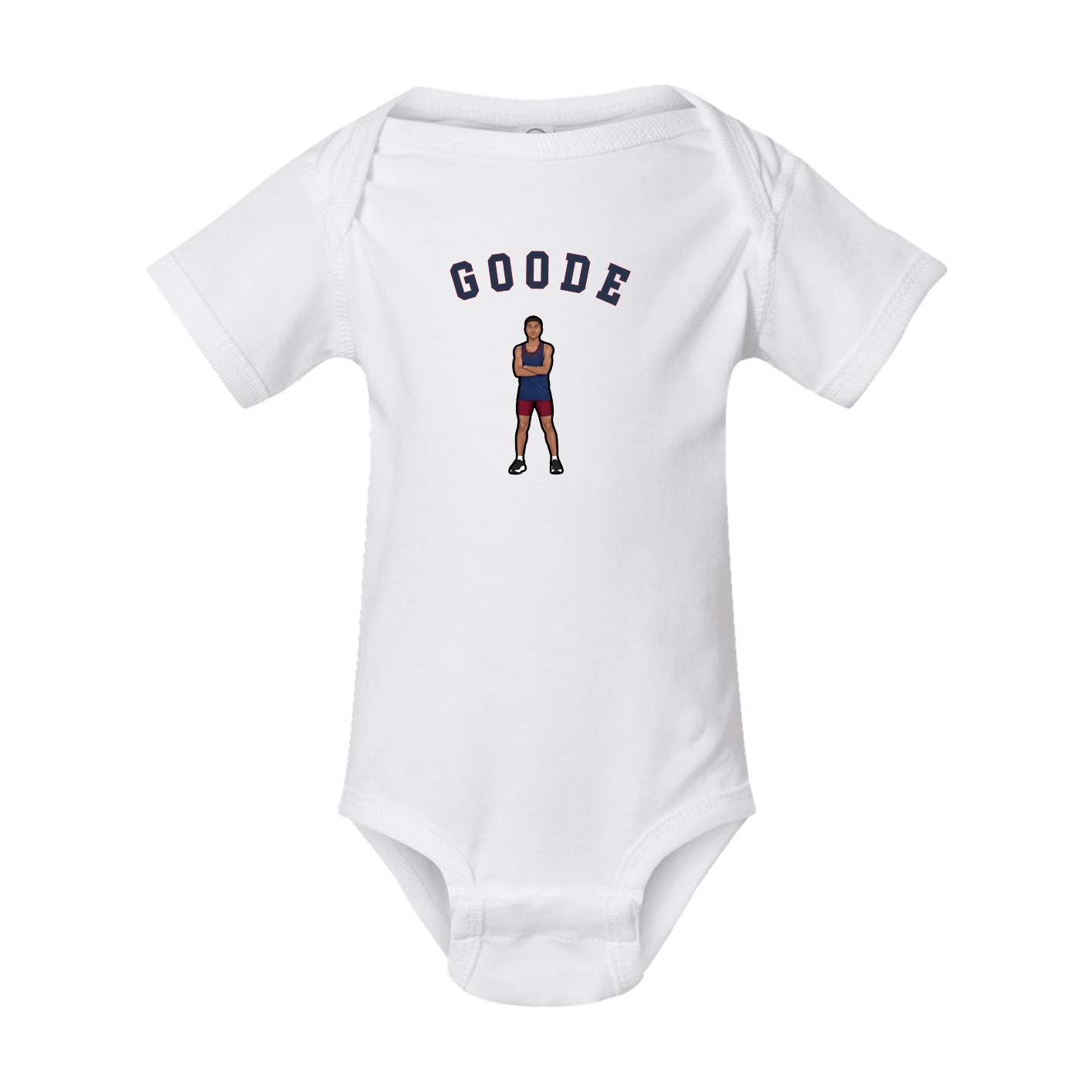 Baby Onesie — Shirsey Arch in White