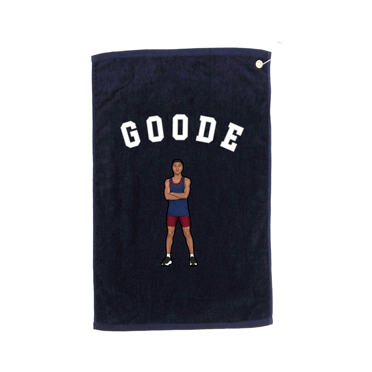Golf Towel — Shirsey Arch in Navy