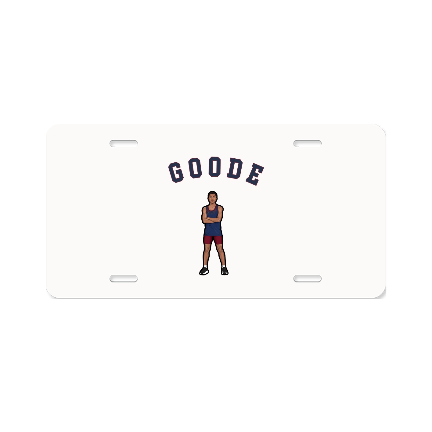 License Plate — Shirsey Arch in Classic
