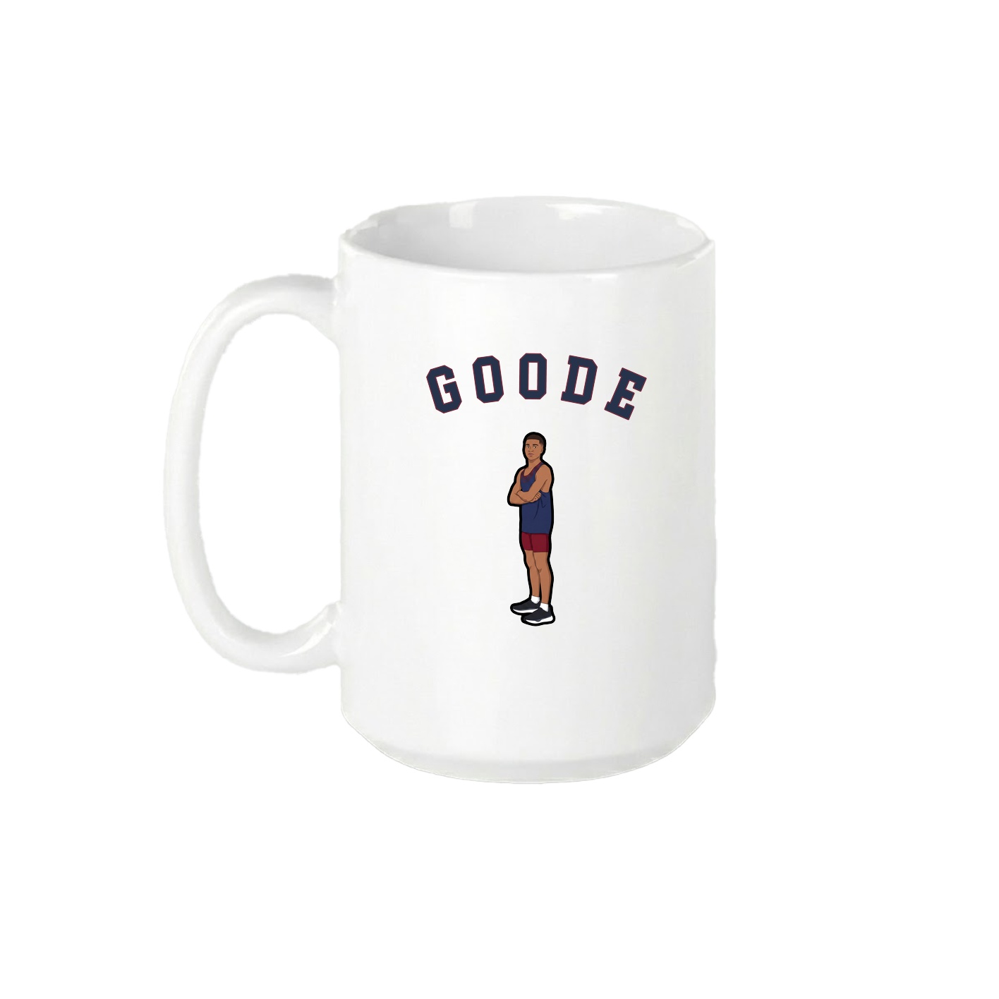 15oz Coffee Mug — Shirsey Arch in White