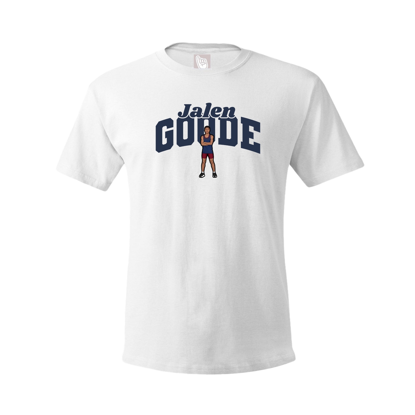 Youth Tee — Signature Arch in White