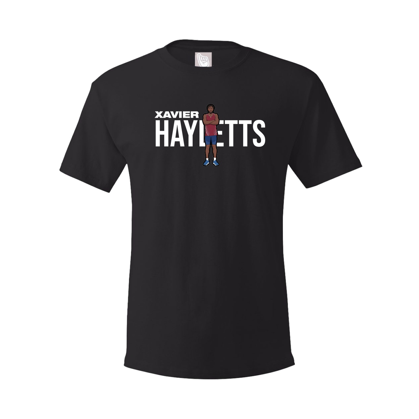 Youth Tee — Player Name in Black
