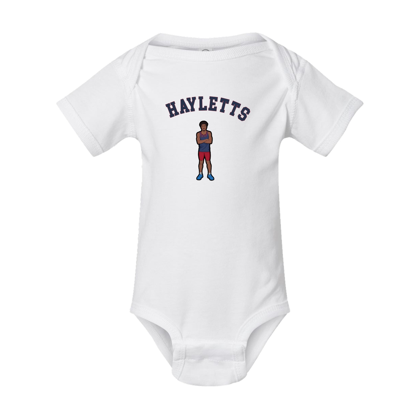 Baby Onesie — Shirsey Arch in White