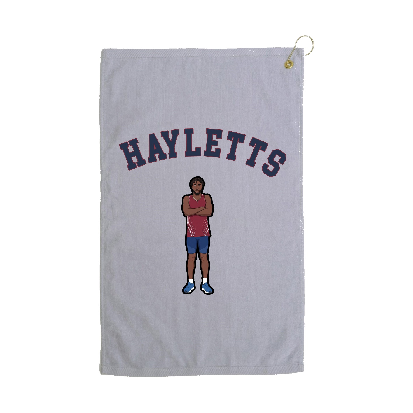 Golf Towel — Shirsey Arch in Grey