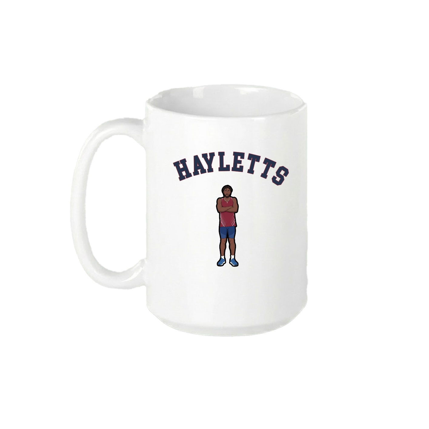 15oz Coffee Mug — Shirsey Arch in White
