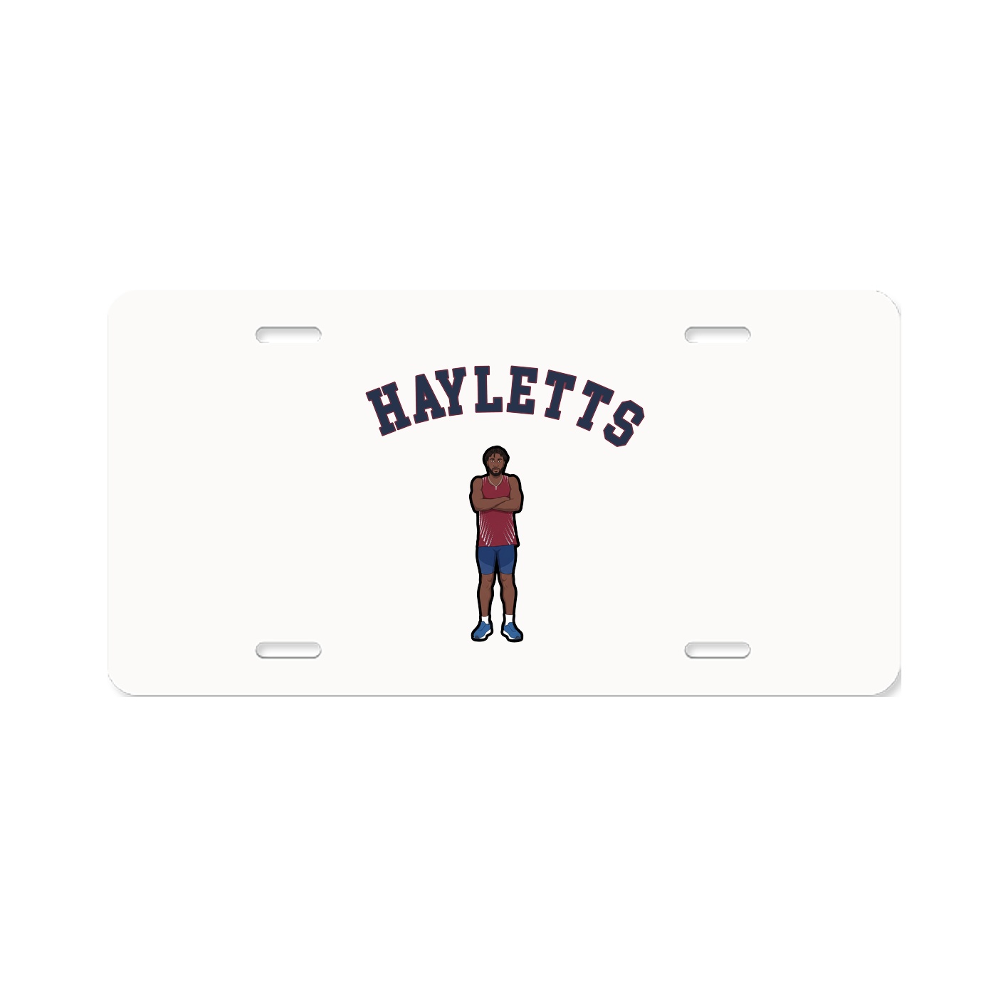 License Plate — Shirsey Arch in Classic