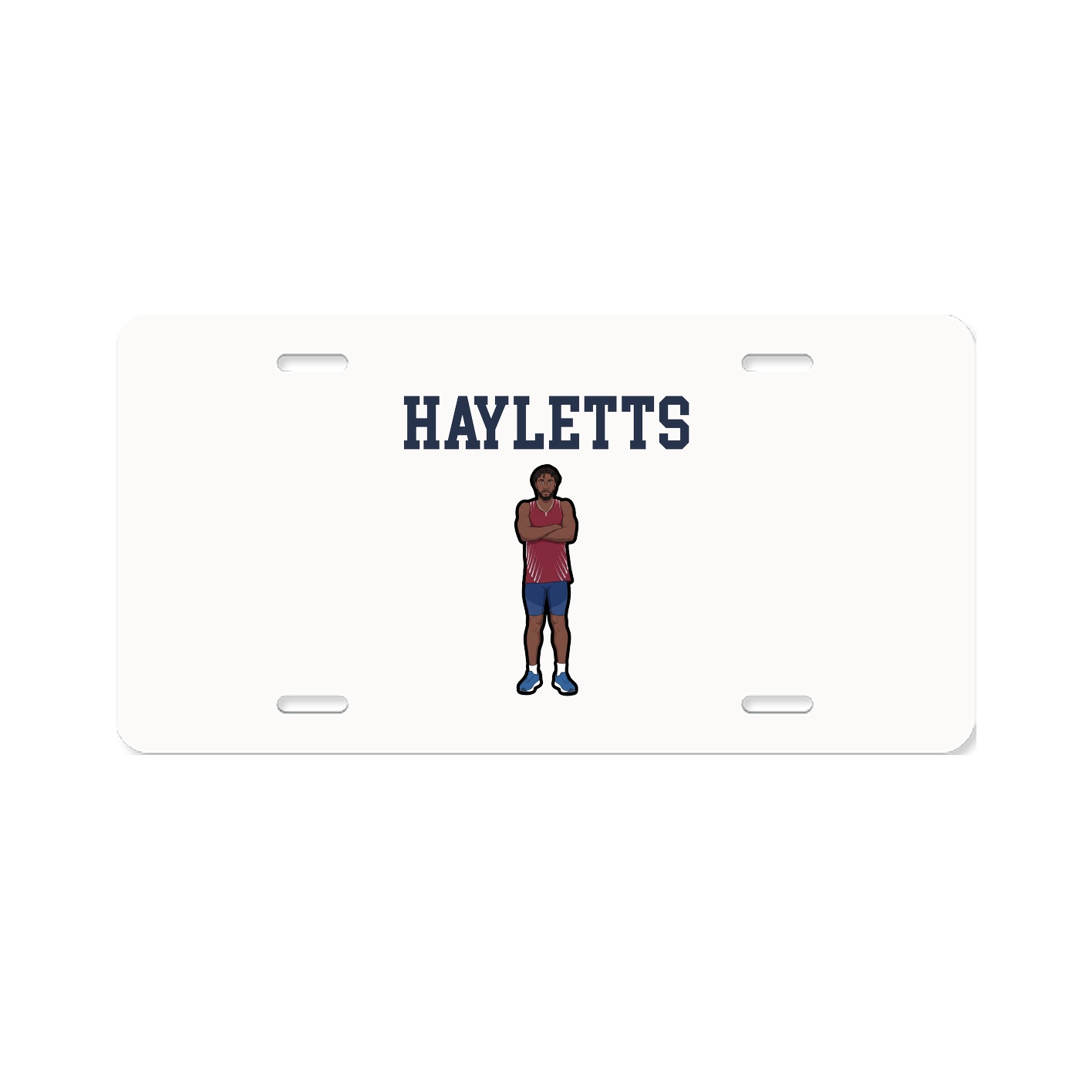 License Plate — Shirsey in Classic