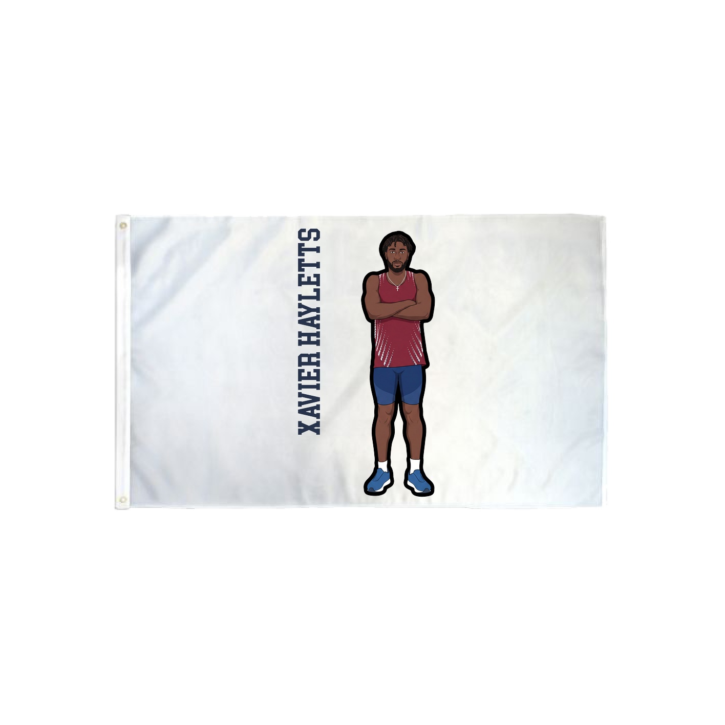 3x5 Flag — Name Vertical in Classic