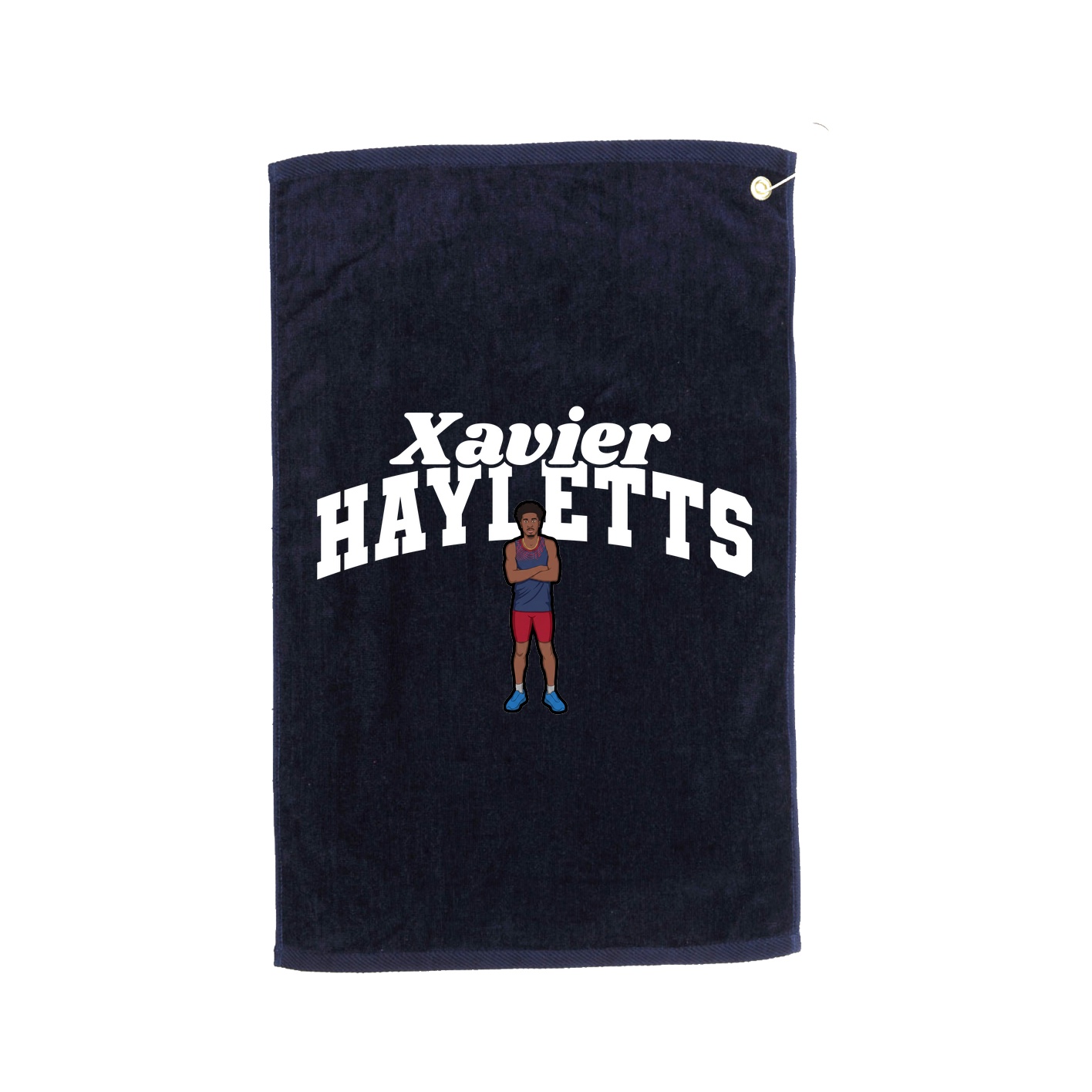 Golf Towel — Signature Arch in Navy